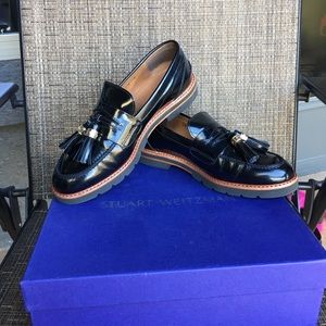 Stuart Weitzman Manila Loafer with tassels